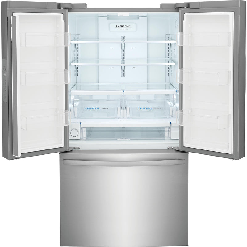 Frigidaire 36-inch, 28.8 cu. ft. French 3-Door Refrigerator FRFN2823AS IMAGE 2