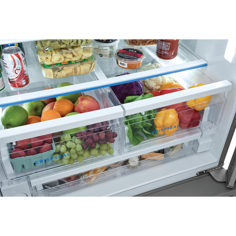 Frigidaire 36-inch, 27.8 cu. ft. French 3-Door Refrigerator with Dispenser FRFS2823AS IMAGE 7