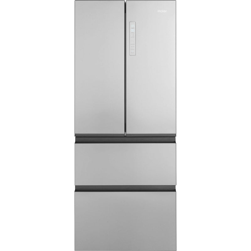 Haier 28-inch 14.5 cu. ft. Counter-Depth French 4-Door Refrigerator QJS15HYRFS IMAGE 3