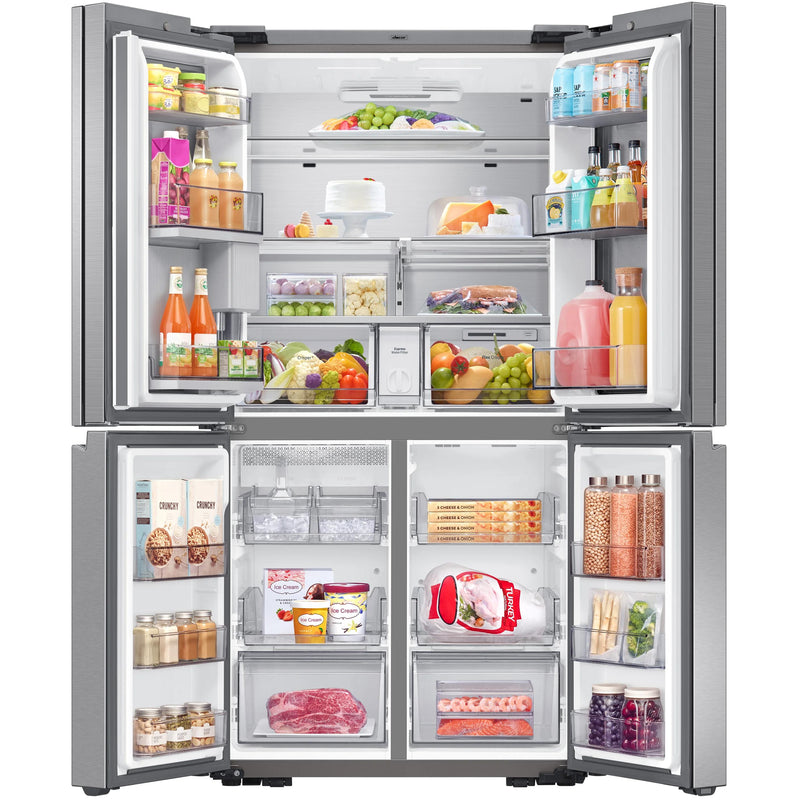 Dacor 36-inch, 22.8 cu.ft. Counter-Depth French 3-Door Refrigerator with Dual Reveal™ Doors DRF36C700MT/DA IMAGE 2