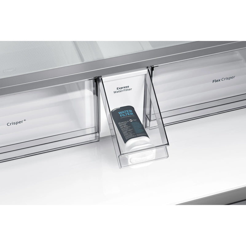 Dacor 36-inch, 22.8 cu.ft. Counter-Depth French 3-Door Refrigerator with Dual Reveal™ Doors DRF36C700MT/DA IMAGE 8