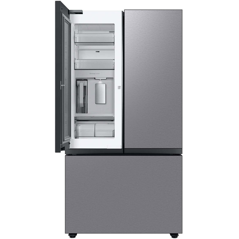 Samsung 36-inch, 24 cu.ft. Counter-Depth French 3-Door Refrigerator with Dual Ice Maker RF24BB6600QLAA IMAGE 5