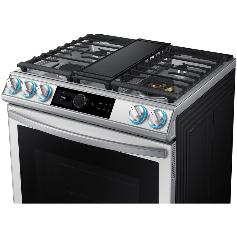 Samsung 30-inch Slide-in Gas Range with Air Fry Technology NX60BB871112AA IMAGE 3