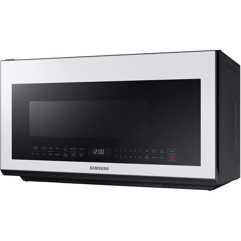 Samsung 30-inch, 1.2 cu.ft. Over-the-Range Microwave Oven with Sensor Cook ME21B706B12/AC IMAGE 6