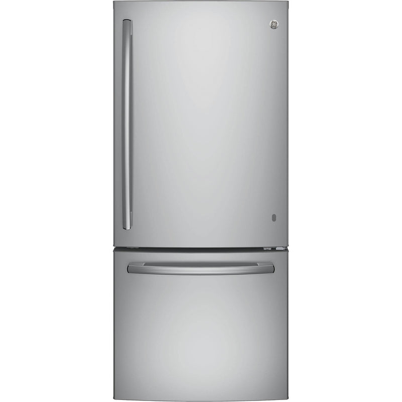 GE 20.9 cu.ft. Bottom Mount Refrigerator with LED Lighting GBE21AYRKFS IMAGE 1