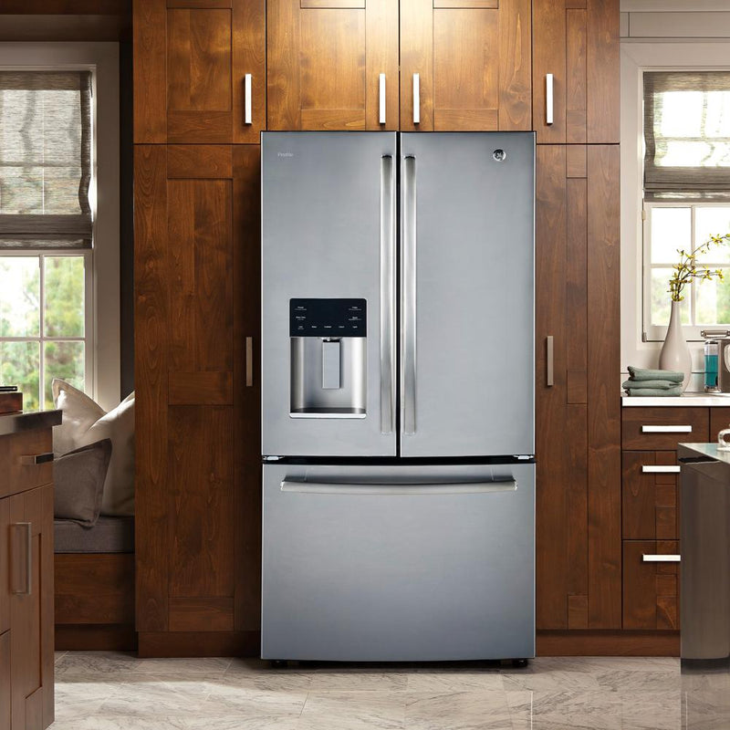 GE Profile 24.8 Cu. Ft. French 3-Door Refrigerator with Dispenser PFE24HYRKFS IMAGE 10