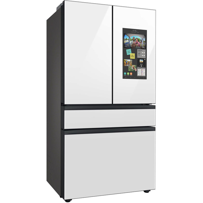 Samsung 36-inch, 23 cu.ft. Counter-Depth French 4-Door Refrigerator with Family Hub™ RF23BB8900AWAC IMAGE 2