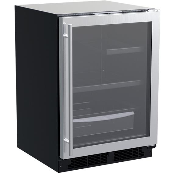 Marvel 24-inch, 5.3 cu.ft. Built-in Compact Refrigerator with BrightShield™ MLRE224-SG81A IMAGE 1