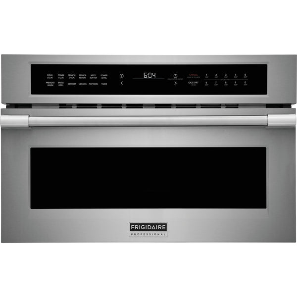 Frigidaire Professional 30-inch, 1.6 cu.ft. Built-in Microwave Oven with Convection PMBD3080AF IMAGE 1