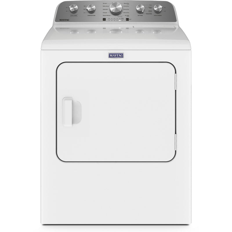 Maytag 7.0 cu. ft. Electric Dryer with Moisture Sensing YMED5430MW IMAGE 1