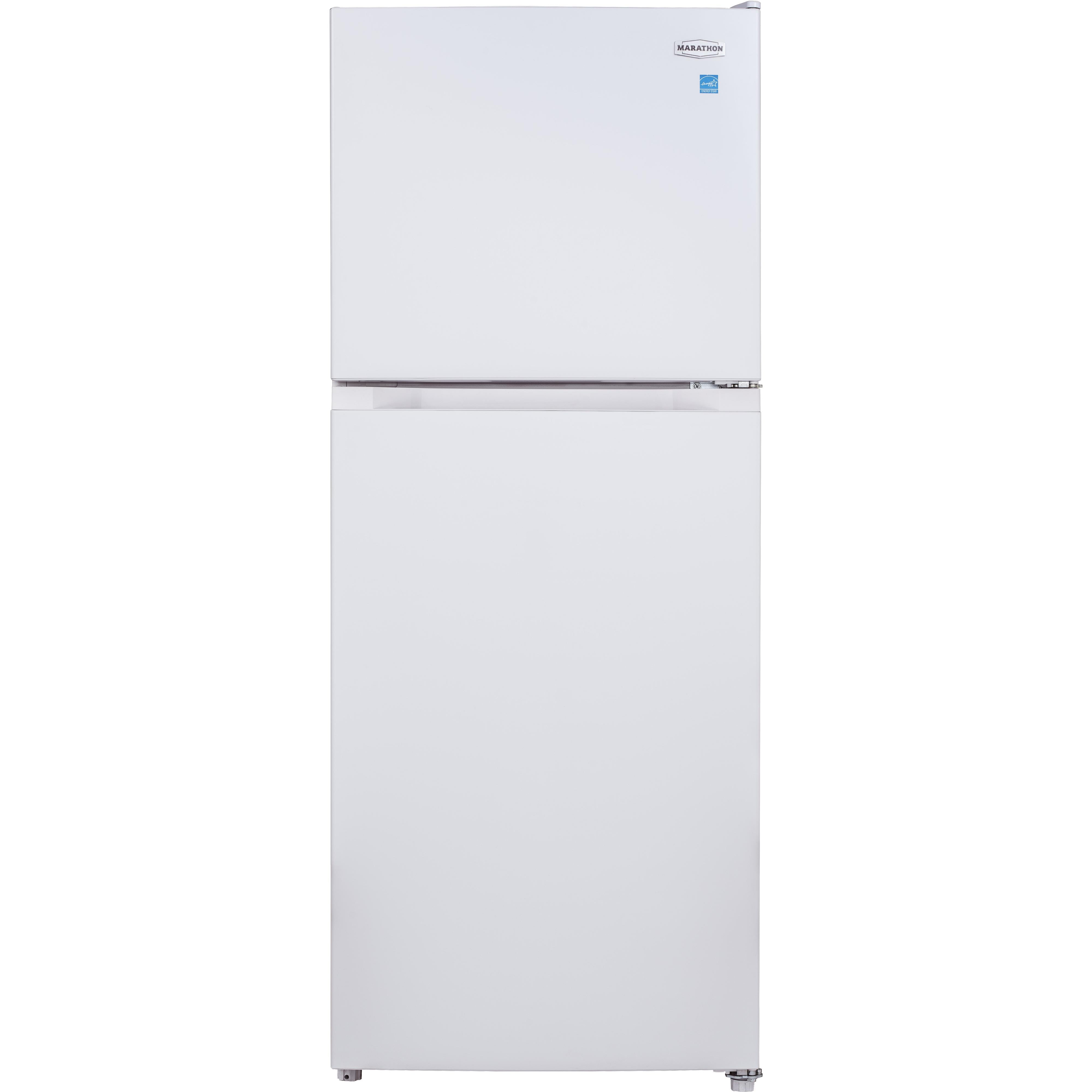 MFF103W Marathon 24inch, 10.4 cu.ft. Top Freezer Refrigerator with LED