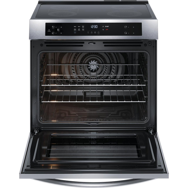 Frigidaire 30-inch Freestanding Induction Range with Convection Technology FCFI308CAS IMAGE 3
