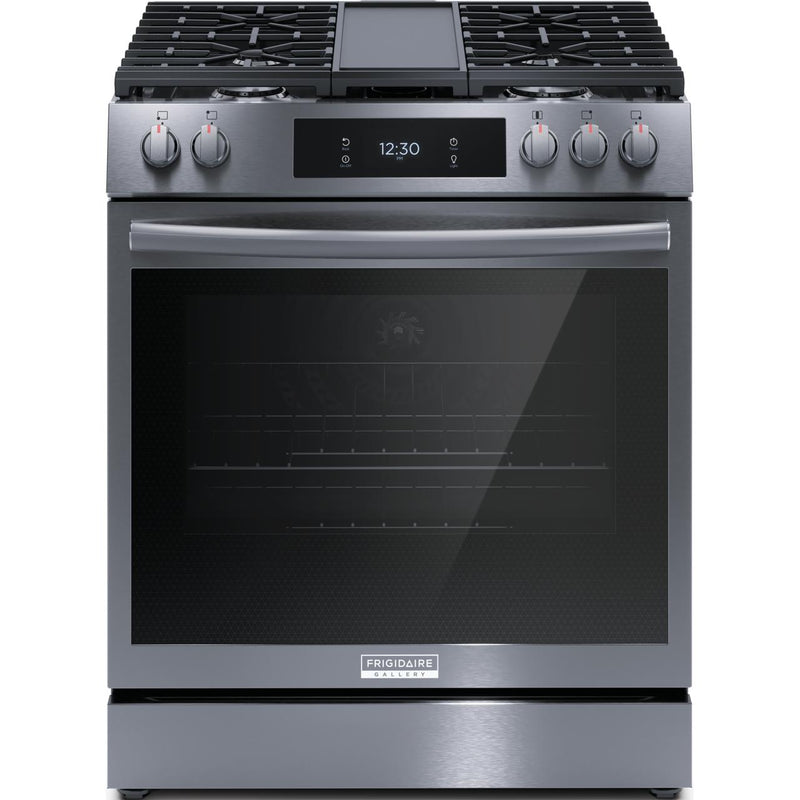 Frigidaire Gallery 30-inch Freestanding Gas Range with Convection Technology GCFG3060BD IMAGE 1