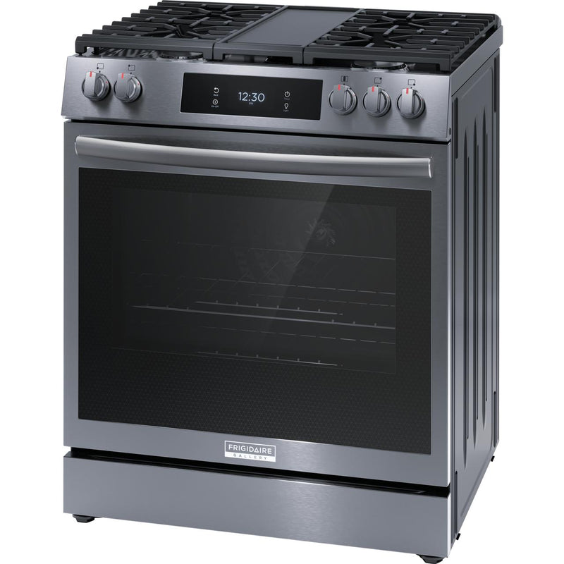 Frigidaire Gallery 30-inch Freestanding Gas Range with Convection Technology GCFG3060BD IMAGE 5