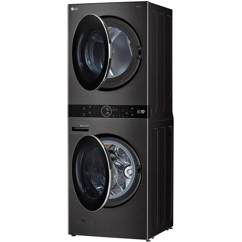 LG Stacked Washer/Dryer Electric Laundry Center WKHC202HBA IMAGE 5