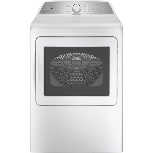 GE Profile 7.4 cu. ft. Electric Dryer with Wi-Fi PTD60EBMRWS IMAGE 1
