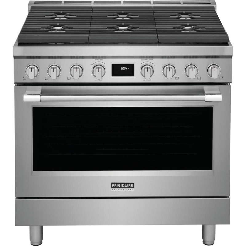 Frigidaire Professional 36-inch Freestanding Dual-Fuel Range with Convection Technology PCFD3670AF IMAGE 1