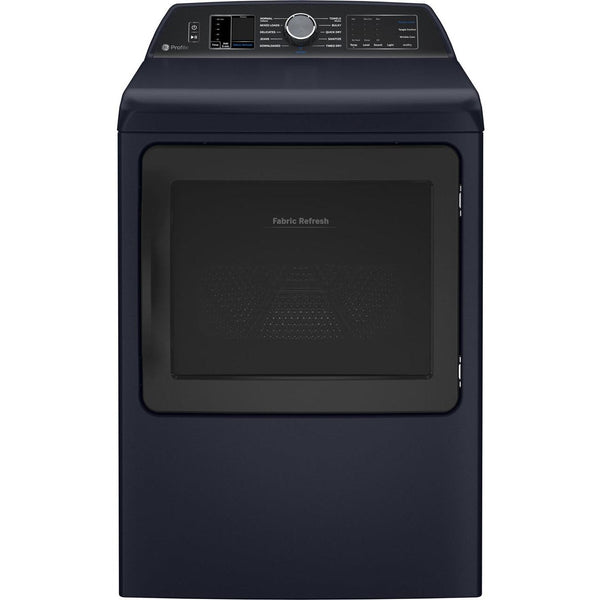 GE Profile 7.3 cu. ft. Electric Dryer with Wi-Fi PTD90EBMTRS IMAGE 1