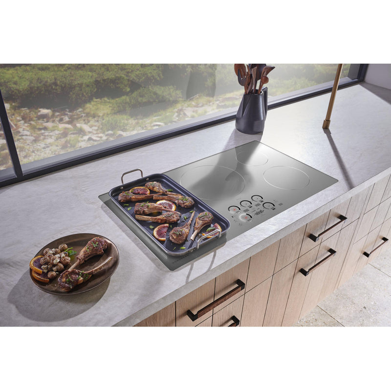 Monogram 30-inch Built-In Induction Cooktop with Wi-Fi Connect ZHU30RSTSS IMAGE 5