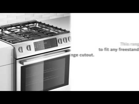 HGI8056UC Bosch 30-inch Slide-In Gas Range with Specialized
