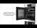 Bosch 30-inch, 9.2 cu. ft. Built-in Double Wall Oven with Convection HBLP651RUC EXTERNAL_VIDEO 3