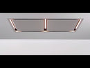Zephyr 63-inch Lux Connect Series Ceiling Mount Hood ALU-E63CSX EXTERNAL_VIDEO 1