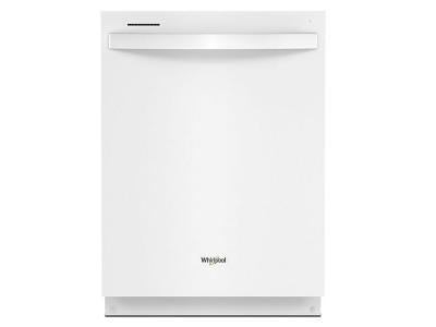 24" Whirlpool Large Capacity Dishwasher With Tall Top Rack In White