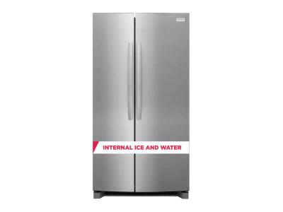 36" Frigidaire Gallery 26.0 Cu. Ft. Standard Depth Side by Side Refrigerator