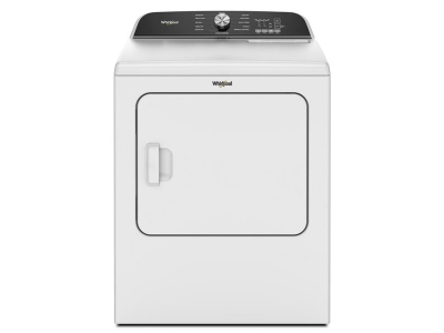 29" Whirlpool 7 Cu. Ft. Top Load Electric Dryer with Moisture Sensor in White