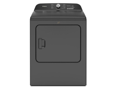 29" Whirlpool 7 Cu. Ft. Top Load Electric Dryer with Moisture Sensor in Black