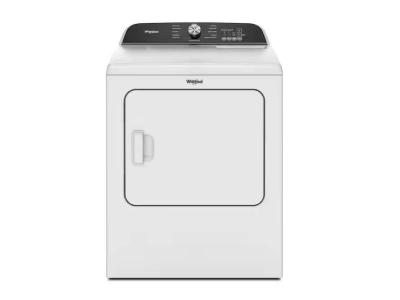 29" Whirlpool 7.0 Cu. Ft. Top Load Gas Dryer in White