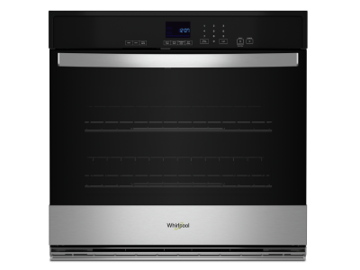 30" Whirlpool 5.0 Cu. Ft. Single Self-Cleaning Wall Oven in Stainless Steel