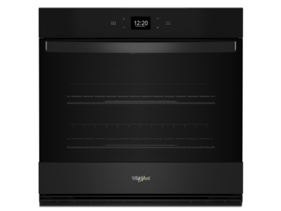 27" Whirlpool 4.3 Cu. Ft. Single Wall Oven with Air Fry in Black