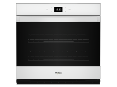 27" Whirlpool 4.3 Cu. Ft. Single Wall Oven with Air Fry in White