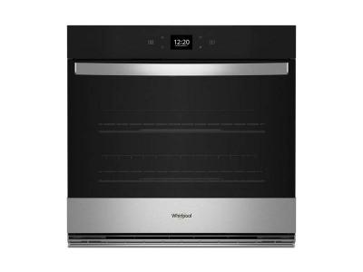 30" Whirlpool 5.0 Cu. Ft. Single Wall Oven with Air Fry When Connected