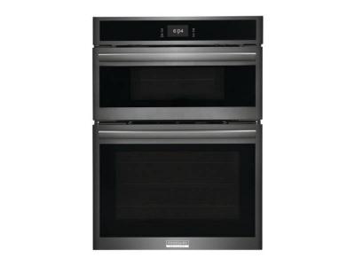30" Frigidaire Gallery 5.3 Cu. Ft. Microwave Wall Oven in Black Stainless Steel