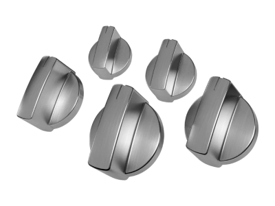 Bosch Gas Cooktop Metal Knob Set (5 units)