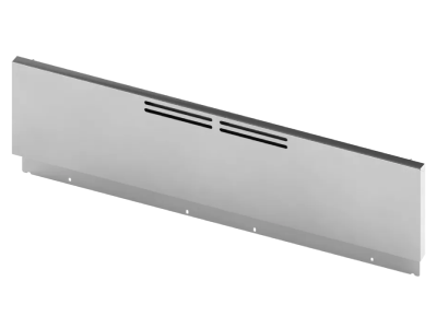 Bosch Low Backguard for Industrial Style Ranges In Stainless Steel