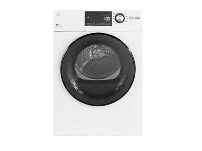 24" GE 4.1 cu. ft. Front Load Electric Dryer (White)