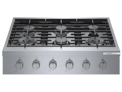 36" Bosch Gas Rangetop With 6 Burners
