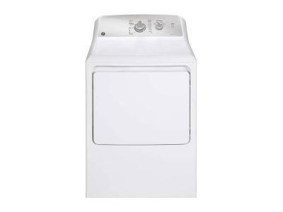 27" GE 7.2 Cu.Ft. Capacity Top Load Electric Dryer in White  -
