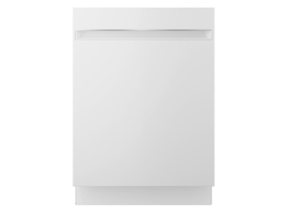 24" GE 50 dB Top Control Dishwasher in White –