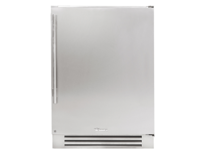 24" True Residential 5.8 Cu. Ft. Right-Hinge Undercounter Refrigerator in Stainless Steel