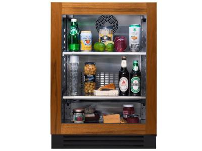 24" True Residential Overlay Ready Glass Door Undercounter Refrigerator-