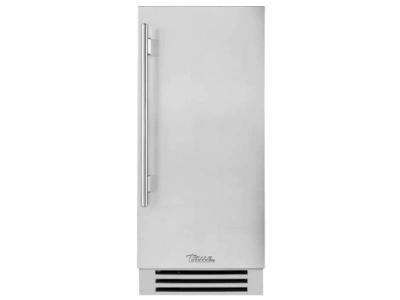 15" True Residential Stainless Solid Door Clear Ice Machine