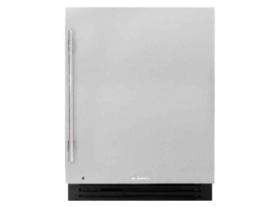 24" True Residential 5 Cu. Ft. ADA Height Stainless Solid Right-Hinge Undercounter Refrigerator