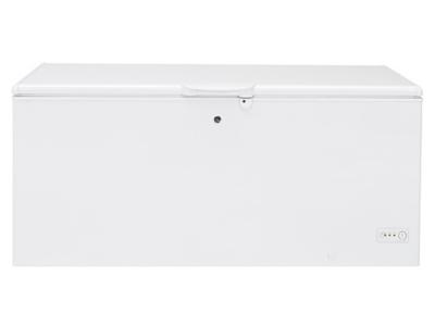 74" GE 21.7 Cu. Ft. Manual Defrost Chest Freezer