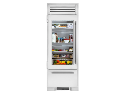 30" True Refrigerator with Bottom Freezer Left Hinge