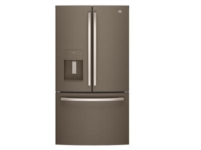 36" GE 25.5 Cu. Ft. Bottom Mount French Door Refrigerator