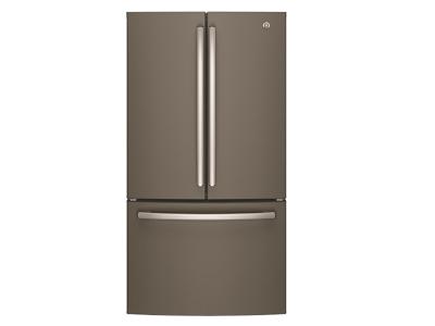 36" GE 26.7 Cu. Ft. Bottom Mount French Door Refrigerator
